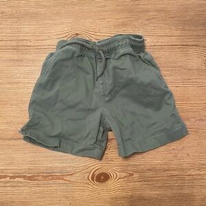 Crewcuts Casual Olive Green Drawstring Shorts